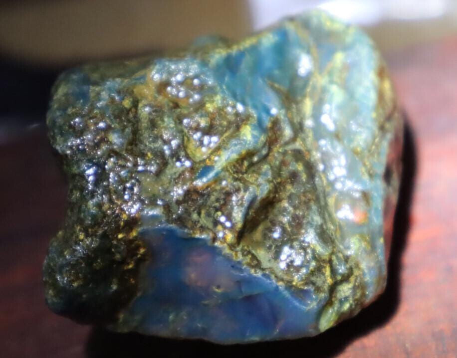 Outstanding Natural Dominican Clear Sky Blue Amber Rough Specimen 58mm 33g – photo 3