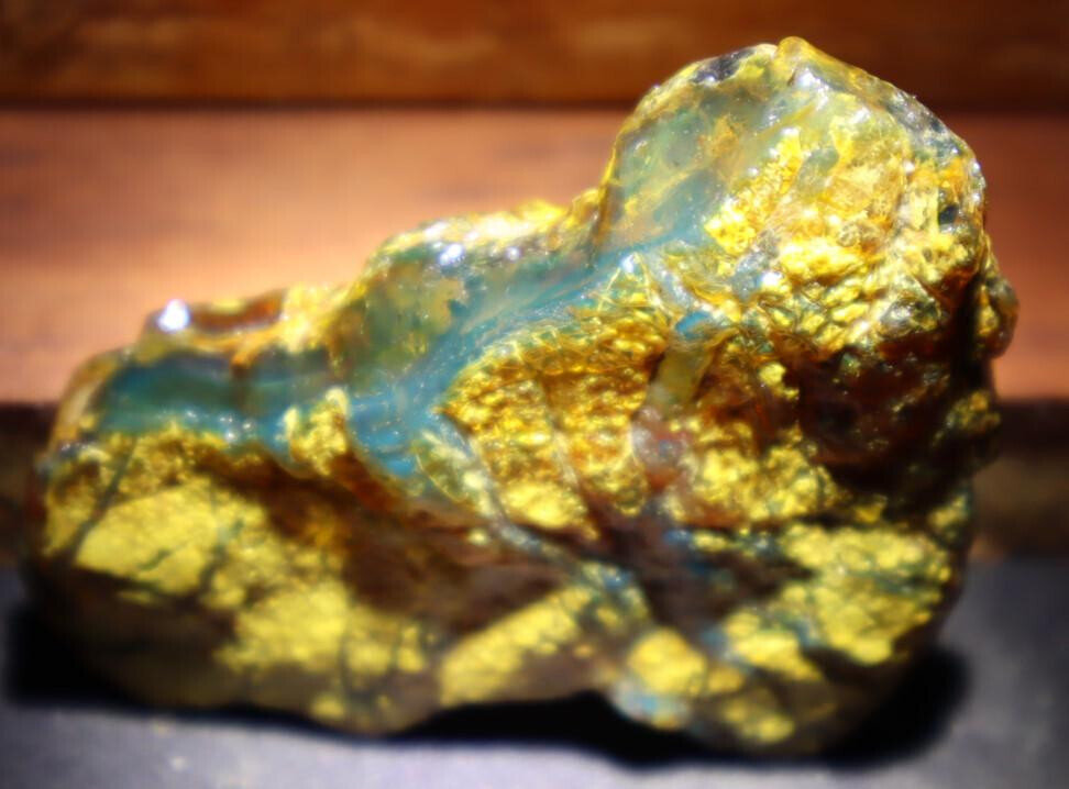 Natural Dominican Clear Green Blue Amber Rough Specimen 65mm 20g – photo 8