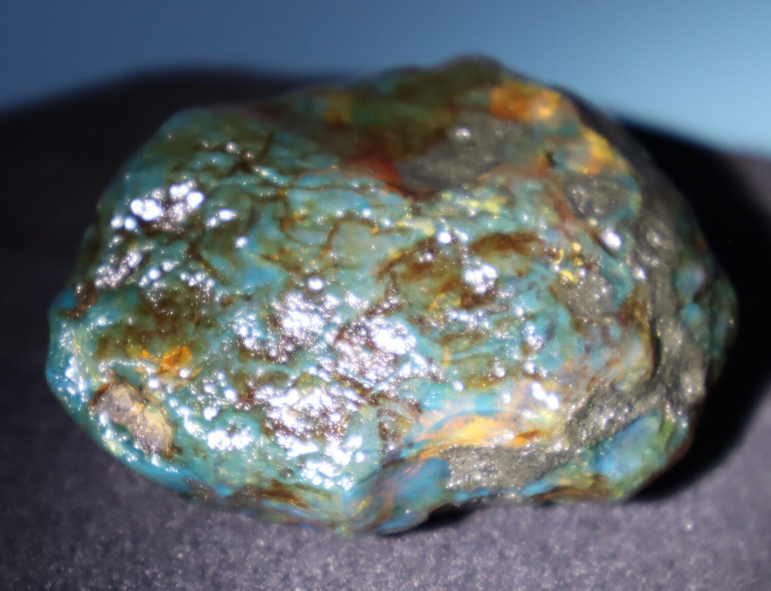 Beautiful Natural Dominican Clear Green Blue Amber Rough Specimen 59mm 40.6g – photo 14