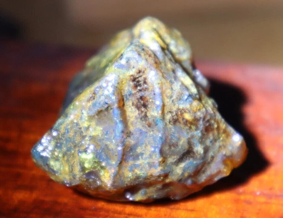 Charming Design Natural Dominican Transl Yellow Blue Amber Rough Specimen 37g – photo 5