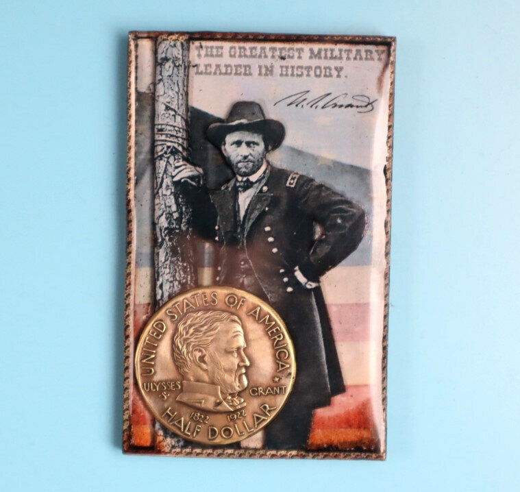 Ulysses S. Grant: Civil War Hero 18th US President Commemorative Silver p. Coin – photo 5