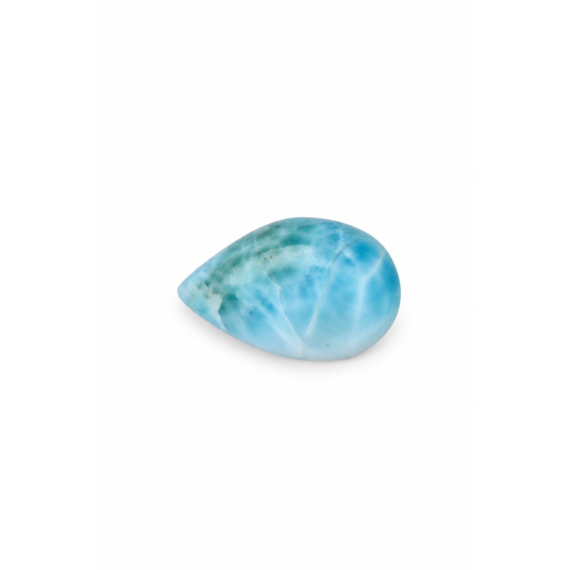 Artisan Crafted ocean blue larimar Polished 32mm – photo 4