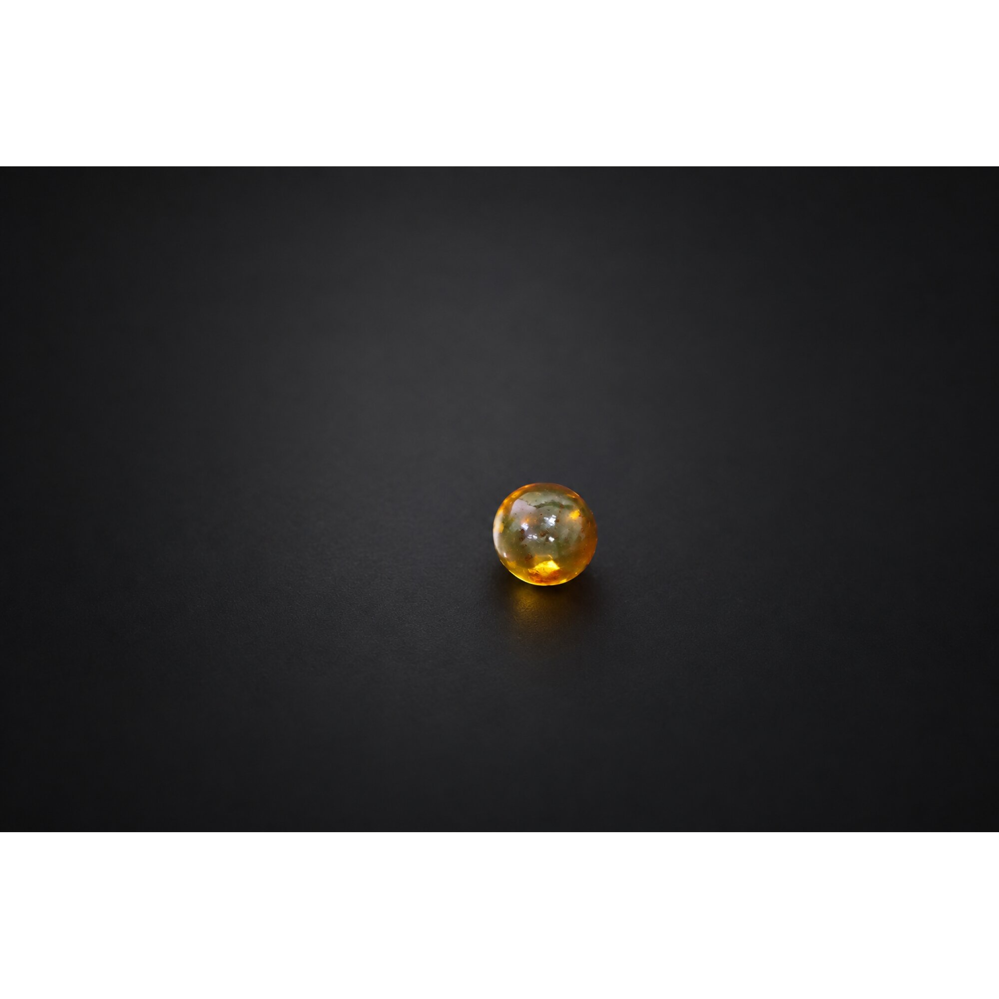 Natural light blue Dominican amber sphere/ball 10.5mm – photo 8