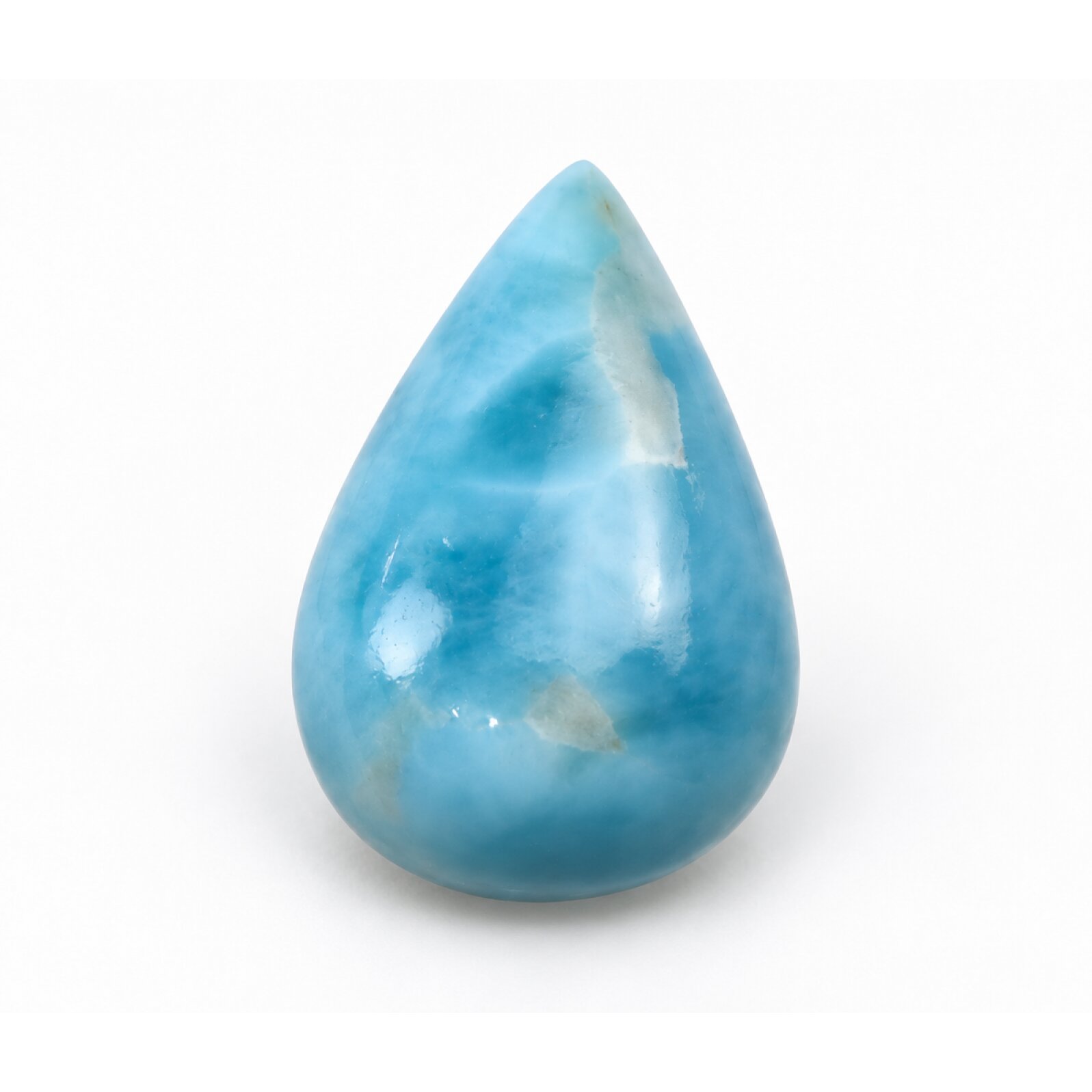 Authentic sky blue Dominican Larimar cabochon 22mm
