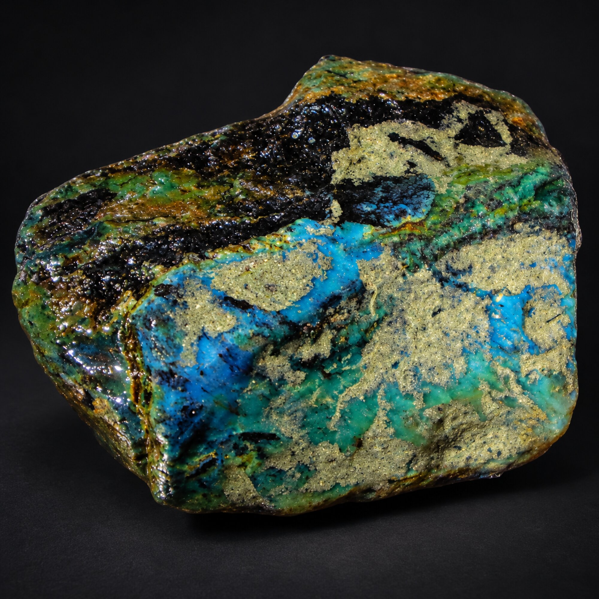 Earth mined green blue rough specimen Dominican amber 47.8g – photo 8