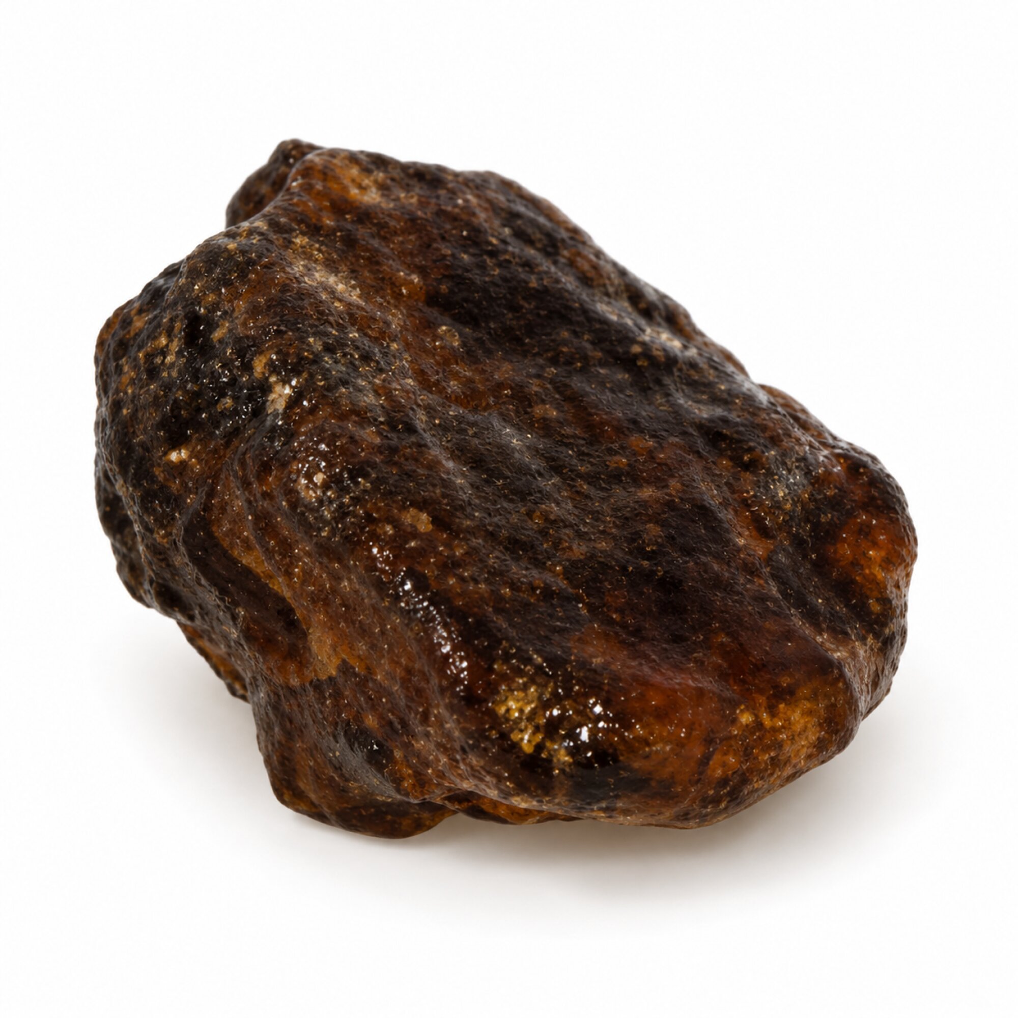 Genuine green blue rough specimen Dominican amber 32.8g – photo 5