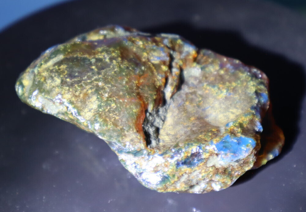 Impressive Natural Dominican Clear Green Blue Amber Rough Specimen 66mm 42.9g – photo 10
