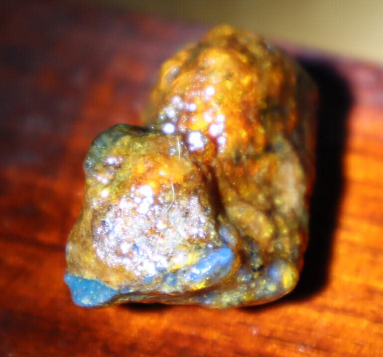 Beautiful Natural Dominican Translucent Yellow Orange Amber Rough Specimen 40mm – photo 7