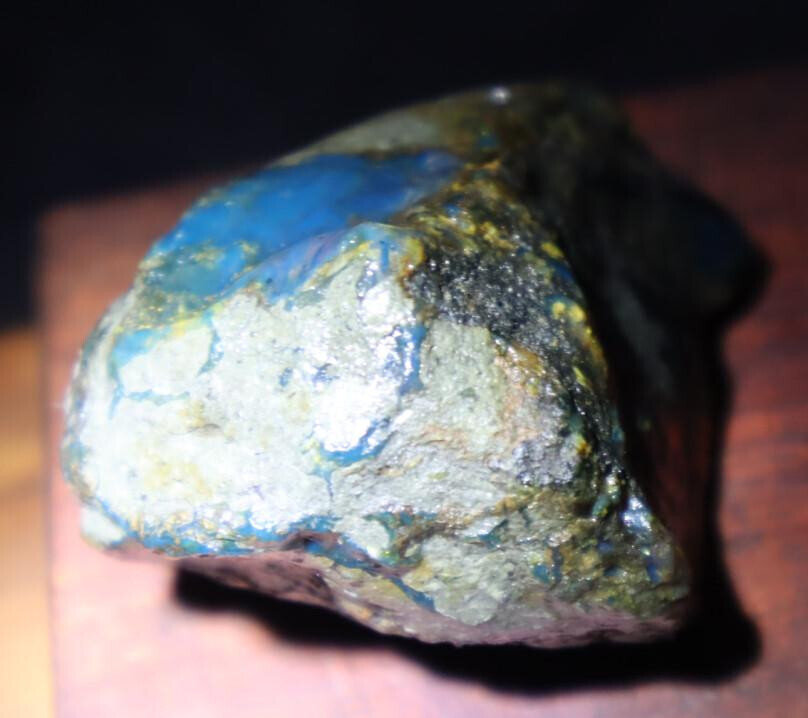 Beautiful Natural Dominican Translucent Sky Blue Amber Rough Specimen 52mm 31g – photo 10