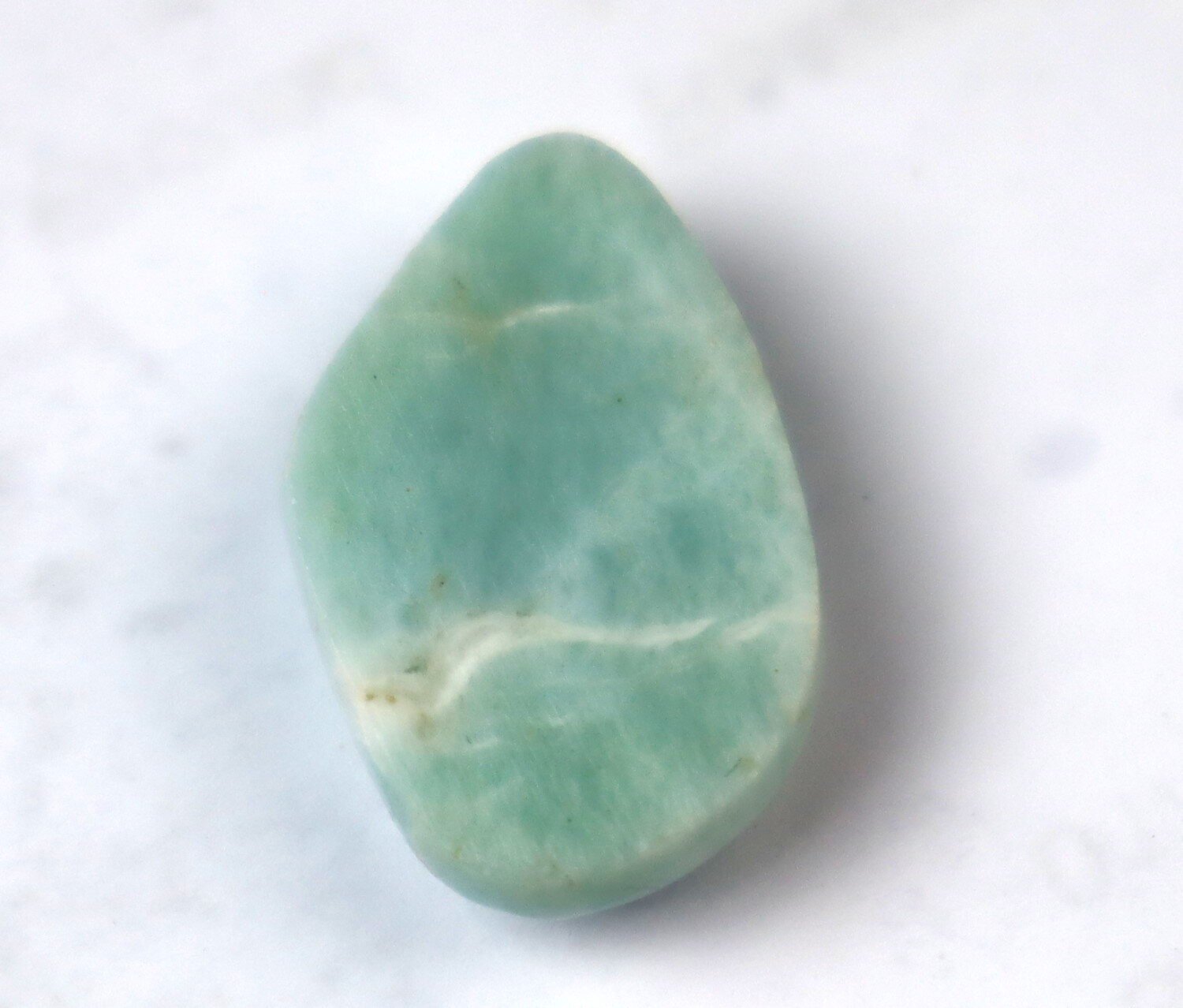 Lovely Natural Light Blue Larimar Cabochon 23mm – photo 5