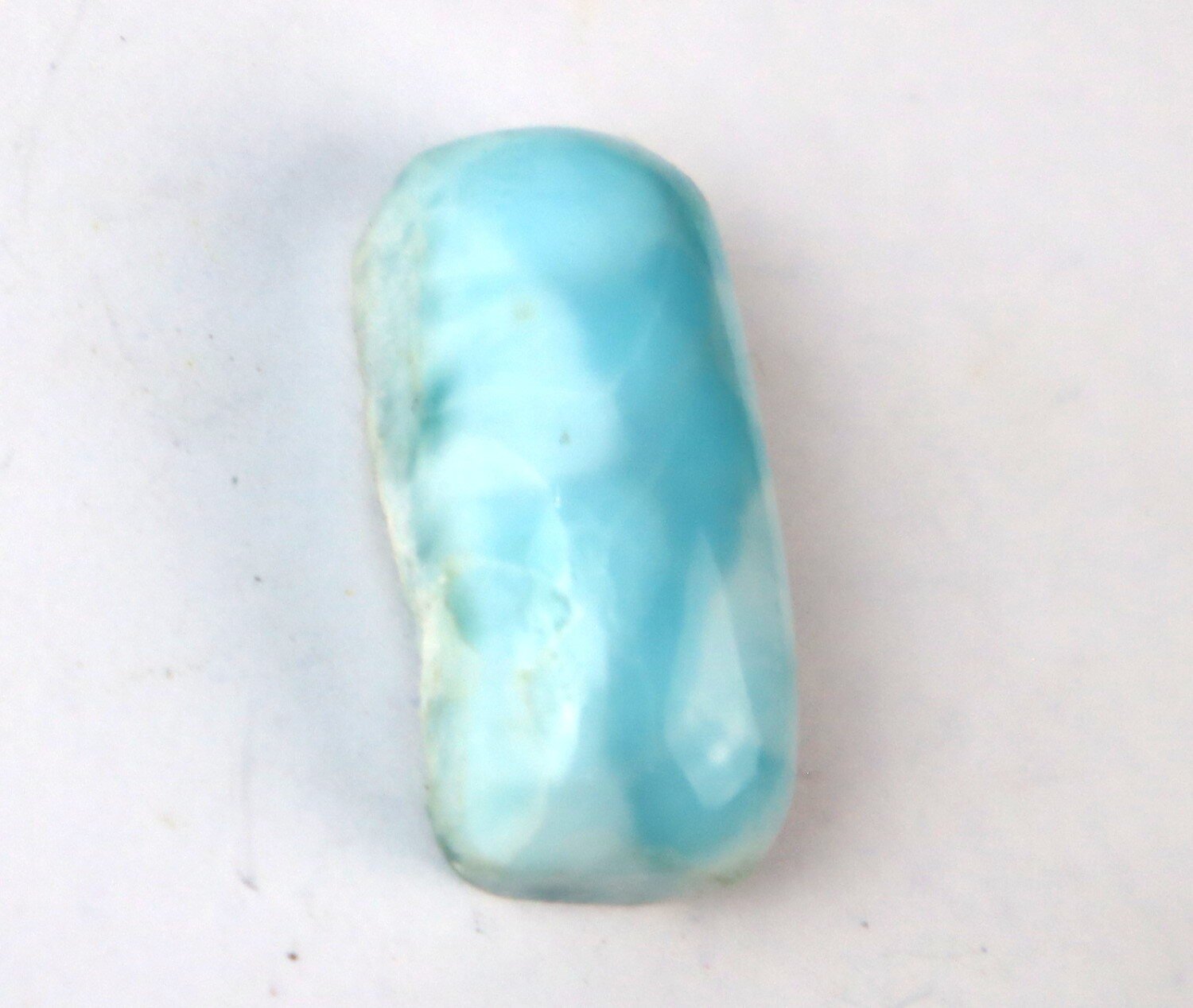 Charming Design Natural Sky Blue Larimar Cabochon 24mm – photo 8