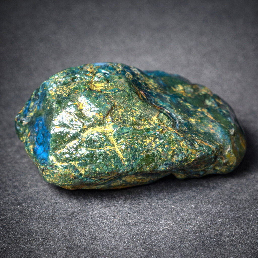 Charming Natural Dominican Clear Green Blue Amber Rough Specimen 58mm 22.2grams